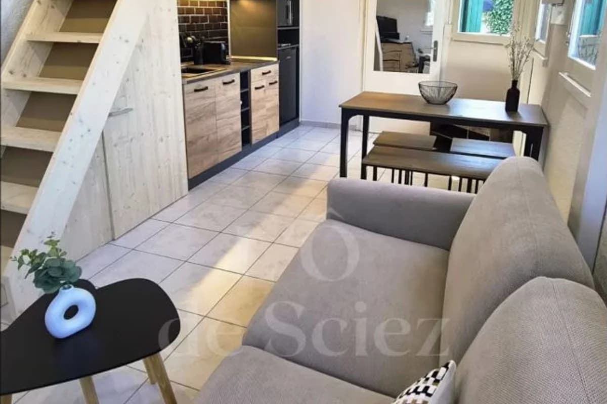 Vue principale de la maisonnette L’Ô de Sciez